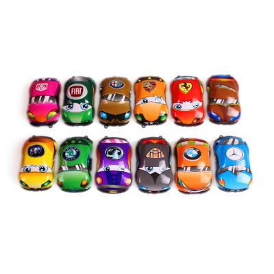 China Bulk Cheap PVC Factory Plastic Toy Cars PVC Pull Back Car Kids Car Toys for sale