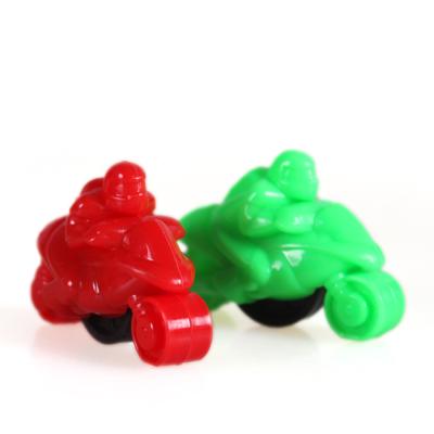 China Cheap Funny Popular PP Plastic Pull Back Mini Motorbike With Glitter For Capsule Toy for sale