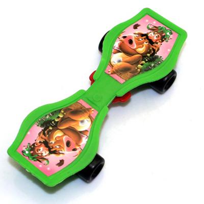 China Plastic Toy Cheap Price Very Funny Mini Ejecting Power Catapult Skateboard Toy For Kids for sale