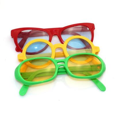 China Toy Import China Wholesale Plastic Promotion Of Mini Colored Plastic Glasses Toys For Children for sale