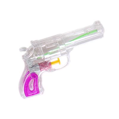 China Hot Sale Plastic Toy New Outdoor SummerTransparent Toy Water Gun Customized Child for sale