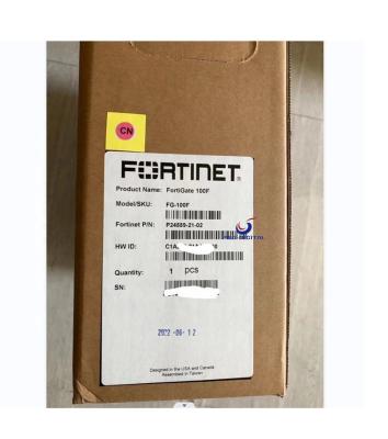 China Smaller Networks Big Protection The FG-100F Fortinet Firewall with Included VPN Support for sale