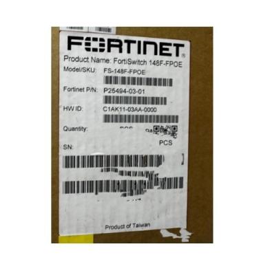 中国 Fortinet FS-148F-FPOE 48 ポート POE スイッチでシームレスなネットワーク管理を体験する 販売のため