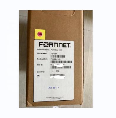 Китай AC 100-240V FG-100F Fortinet Firewall Улучшенная защита для сетей малого бизнеса продается