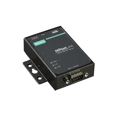 China MOXA NPort 5110 1-Port RS-232 Serielle Geräteserver mit Ethernet-Schnittstelle 10/100Base zu verkaufen