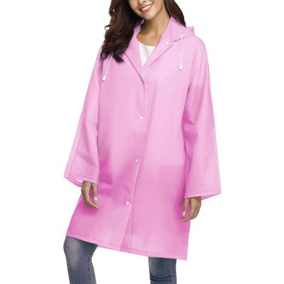 China Bachelor's Raincoats Printed Nice Yellow Water Proof Cute Top Stylish Breathable Ladies Long Raincoat for sale