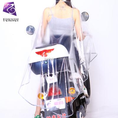 China Plastic Waterproof Rain Coat For Motorcycle Transparent for sale