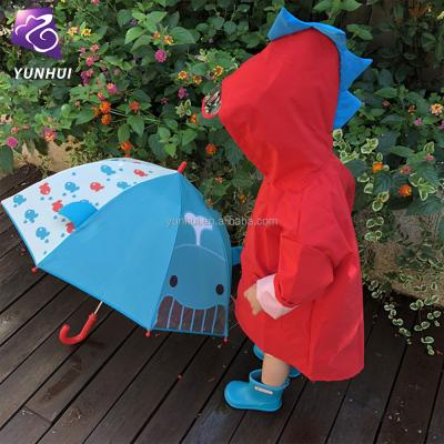 China PVC Plastic Raincoat Children Animal Raincoats For Kids Children for sale