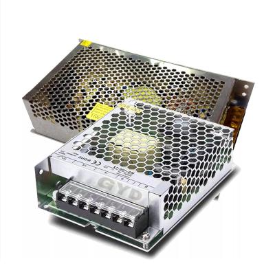 China LED Products/Changeover Power Supply Switching Mode Power Supply Automation Device LRS-75-12 12V 6A 75W GUANGYUANDA for sale