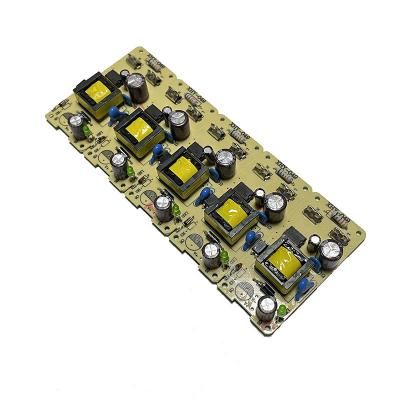 China New Element Transformer 12v12w Power Supply Board 12V1A Foot Safety Change Dc 6.4*3.3*2cm Bare Board Power Converter for sale