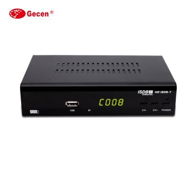 China GECEN OEM ODM HD Software Download ISDB-T Set Top Box HDTR-232P1 for sale