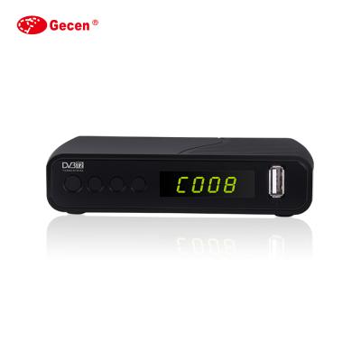 China Gecen MPEG 4 TV Receiver DVB-T2 Set Top Box WIFI YouTube RSS Full Time HD H.265 HEVC for sale