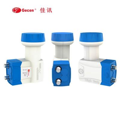 China High gain low noise universal ku band dual digit lnb twin lnbf GKF-2032 for sale