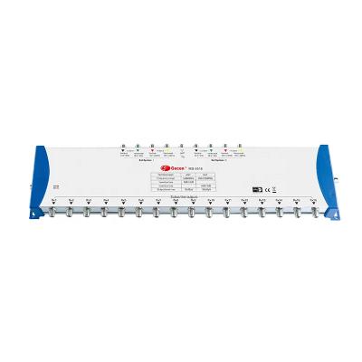 China Low Insertion Loss MS-9016G Gecen 16 Price Satellite TV Multiswitch With LED Light Indication for sale