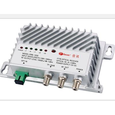 China Indoor CATV FTTB Receiver Fiber Optic Catv Ftth Optic Receiver CAG for sale