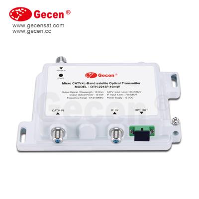 China Ooptical SI Signal OTH-2213P-10mW CATV SAT 1310nm Micro Optical Transmitter 47-862MHz 950-2150MHz for sale