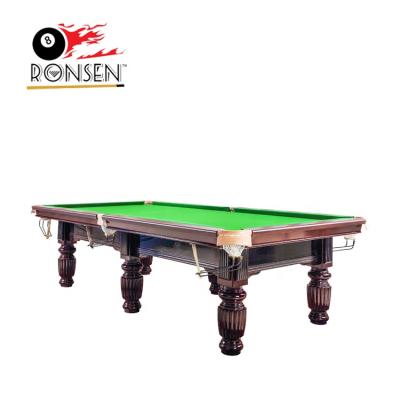 China real 8ft 9ft high quality 100% leather pool billiard table with free accessories and cover for sale