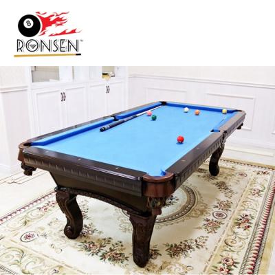 China 3 Slate Wood Carved Marble Billiard Table Playing Pool Game for sale