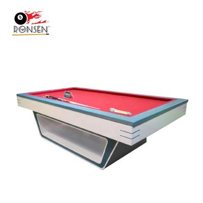 China No Pockets For Carom Table China Cheap Price 9FT 10FT Heat Pool Billiard Table For Sale for sale