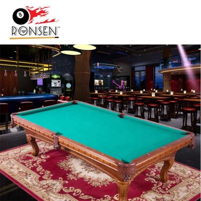 China Real usa pool leather classic antique cut out billiard table for sale for sale