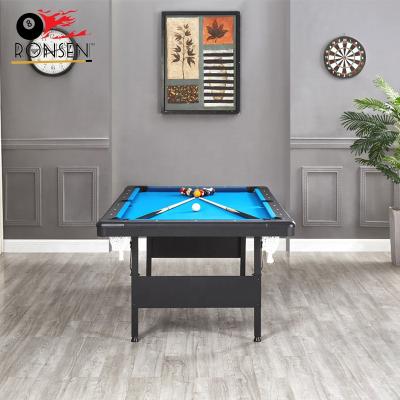 China No Assembly Low Price 6ft Foldable 7ft Snooker Billiard Table For Sale for sale