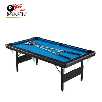 China No Assembly Exquisite Design Easy Assemble And Move Billiards Table 7ft Times 6ft Pool For Kids Game for sale