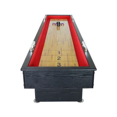 China Shuffleboard Game Play 9ft Indoor Games Table Full Set Shuffleboard Table On Stock With Free Accessories for sale