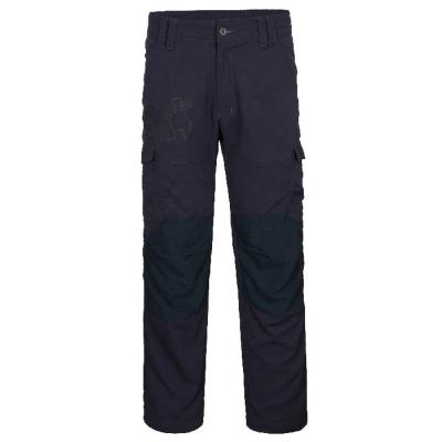 China Anti-Wrinkle Good Quality Workwear Uniform Black Cargo Work Pants For Men for sale