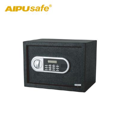 China AIPU Solid Steel ES20 Home and Office Safe (Black) / Personal Safe Box with Electronic Lock / Digital Safe Box for sale