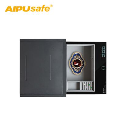 China AIPU drawer safe/hidden furniture safe/jewelry safe with electronic touch screen H150*W480*D400 mm for sale