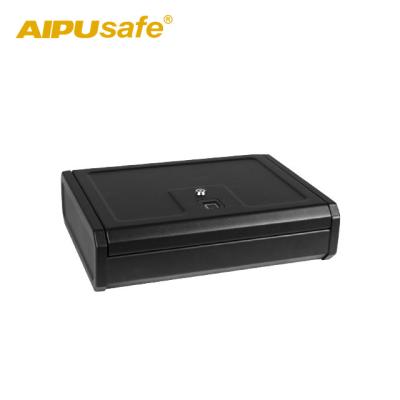 China AIPU Box Solid Steel Quick Access Biometric MODEL II Gun /Portable Safe Safe Case/Fingerprint Gun for sale