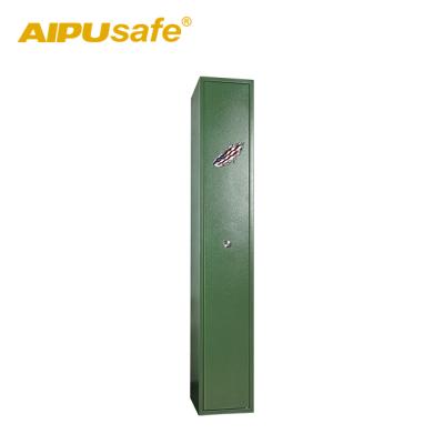 China Gun Storage AIPU Key Lock Gun Cabinet MG5910K No Fireproof Long Gun Safe / 4 Gun Safe Storage for sale