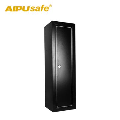 China Gun Storage AIPU Main Lock Gun Cabinet GC5520K) (Black/Do Not Fire Long Safe Storage Rated Gun Safe/14 Guns for sale