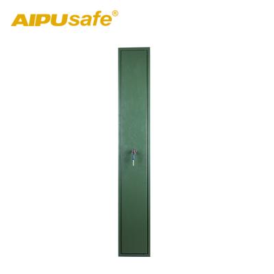 China Firearm Storage AIPU Key Lock Gun Cabinet MG5909K/None Slim Fireproof Long /3 Gun Rifles Safe Storage for sale