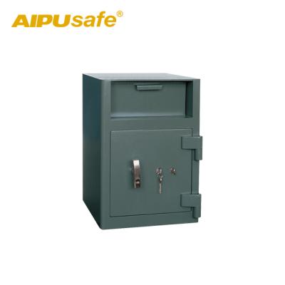 China Front Loading Deposit Drop Safes FL1913-KK with UL Listed Safes Deposit Key Lock /High Quality Deposit Safe 480 x 340 x 380 (mm); 18.9 x13.4 x15.0 (inch) for sale