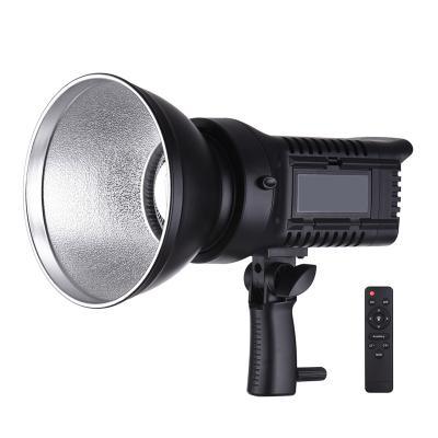 China 150W LED Video Light Photo Studio Lamp 5600K Brightness Dimmable Bowens Mount with USB Port with Remote Control AC Adapter BY-BK0811 for sale