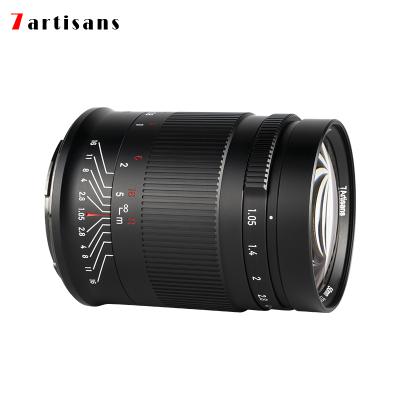 China 7artisans 50mm full-frame F1.05 large-aperture portrait lens for Sony E/Canon eos-R/Ninkon Z 50mm F1.05 for sale