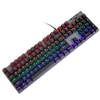 China Real Optical Design KM808 Mechanical Keyboard for Laptop and Desktop PC Gaming Keyboard for sale