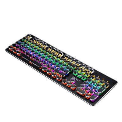 China TWOLF T70 Ultra Thin RGB LED Mechanical Keyboard Backlight Waterproof Gaming From Real The Computer Desktop Factory for sale