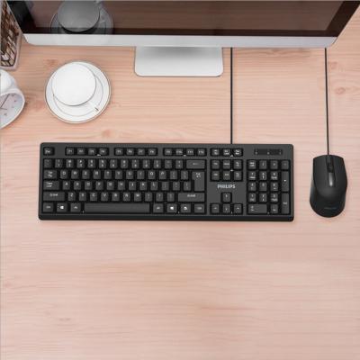 China Source Manufacturer C234 All-in-One Desktop Business Wired Waterproof Keyboard and USB Notebook Mouse and Keyboard Mouse Set for sale