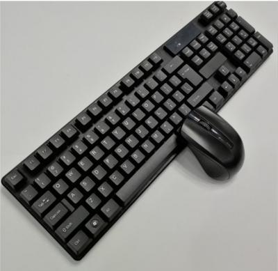 China Source Manufacturer Neutral 2.4G Waterproof Wireless Keyboard and Mouse Set Hanging Button Desktop Notebook Amazon for sale