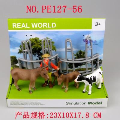 China UU Toys: Donkey PVC Simulation Model Toys 20X10X7.8 cm (PE127-56) for sale