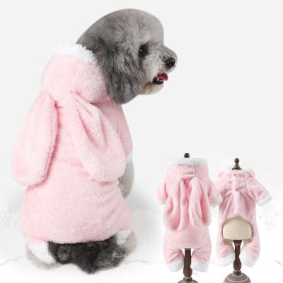 China Wholesale Manufacturer Viable Luxury Warm Coat Winter Pet Accessories Dog Clothes For Rabbits for sale