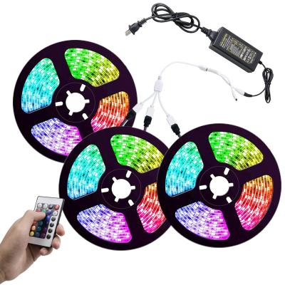 China Warehouse 5 10 Meter Lux LED Smart RGB RGBIC Strip Light / Colorful Strip Lights / Led Strip Light for sale