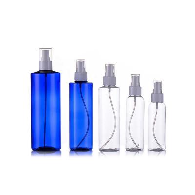 China Skin Care Packaging China Manufacturers 20Ml 100Ml HDPE Clear Plastic Spray Bottles Container for sale