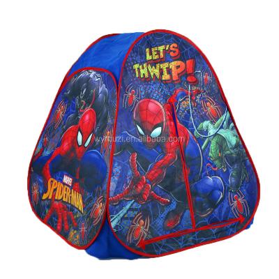 China High quality spiderman polyester indoor outdoor kids play tent kids play tent for sale