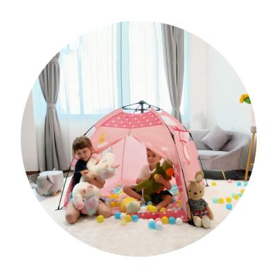 China Toy Muzi High Quality Kids Soft Durable Pink Game Tent For Girls for sale