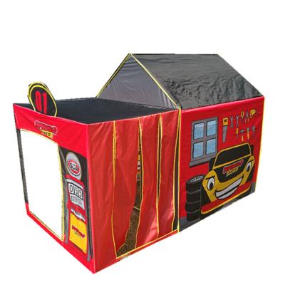 China SUPERCHEAP Fame House Tent PVC Pole Kids Easy Foldable Game Tent With Automatic Pattern Printing for sale