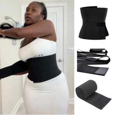 China B1401-Wholesale Breathable Weight Loss Belly Belt Body Shaper Bandage Belly Wrap Waist Trainer For Women for sale