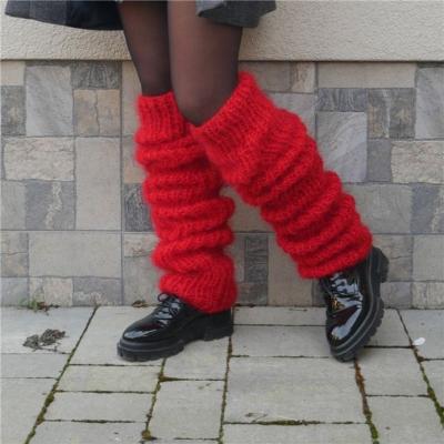 China F2822-wholesale fashion rhinestone winter socks women knitted waterproof socks for sale